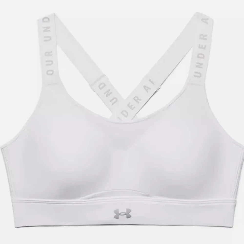Under Armour White Sports Bra